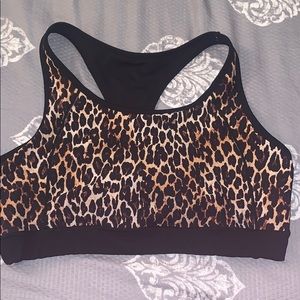 Torrid Cheetah print Sport Bra